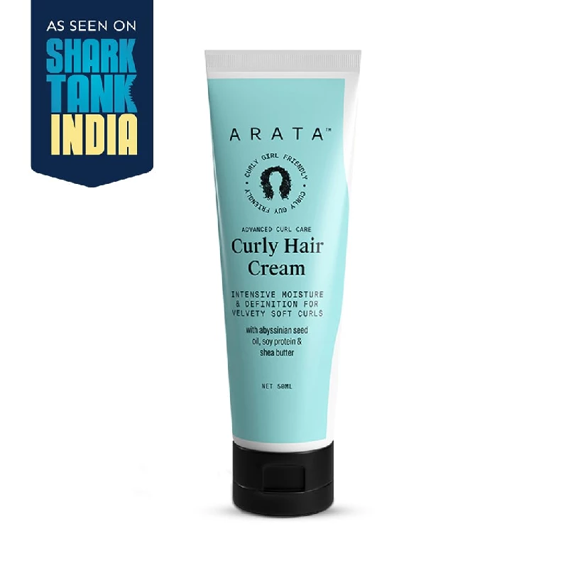 Arata Advanced Curl Care Curly Hair Cream For Velvety Soft Curls, 50 ml-2.webp